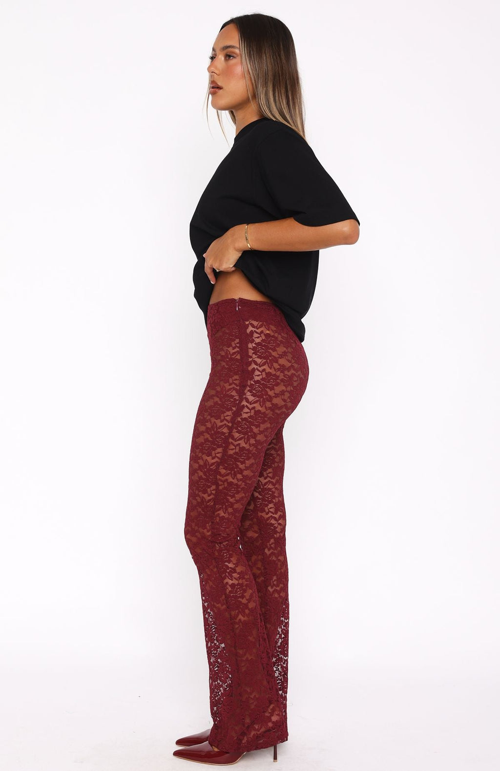 New Era Pants Wine