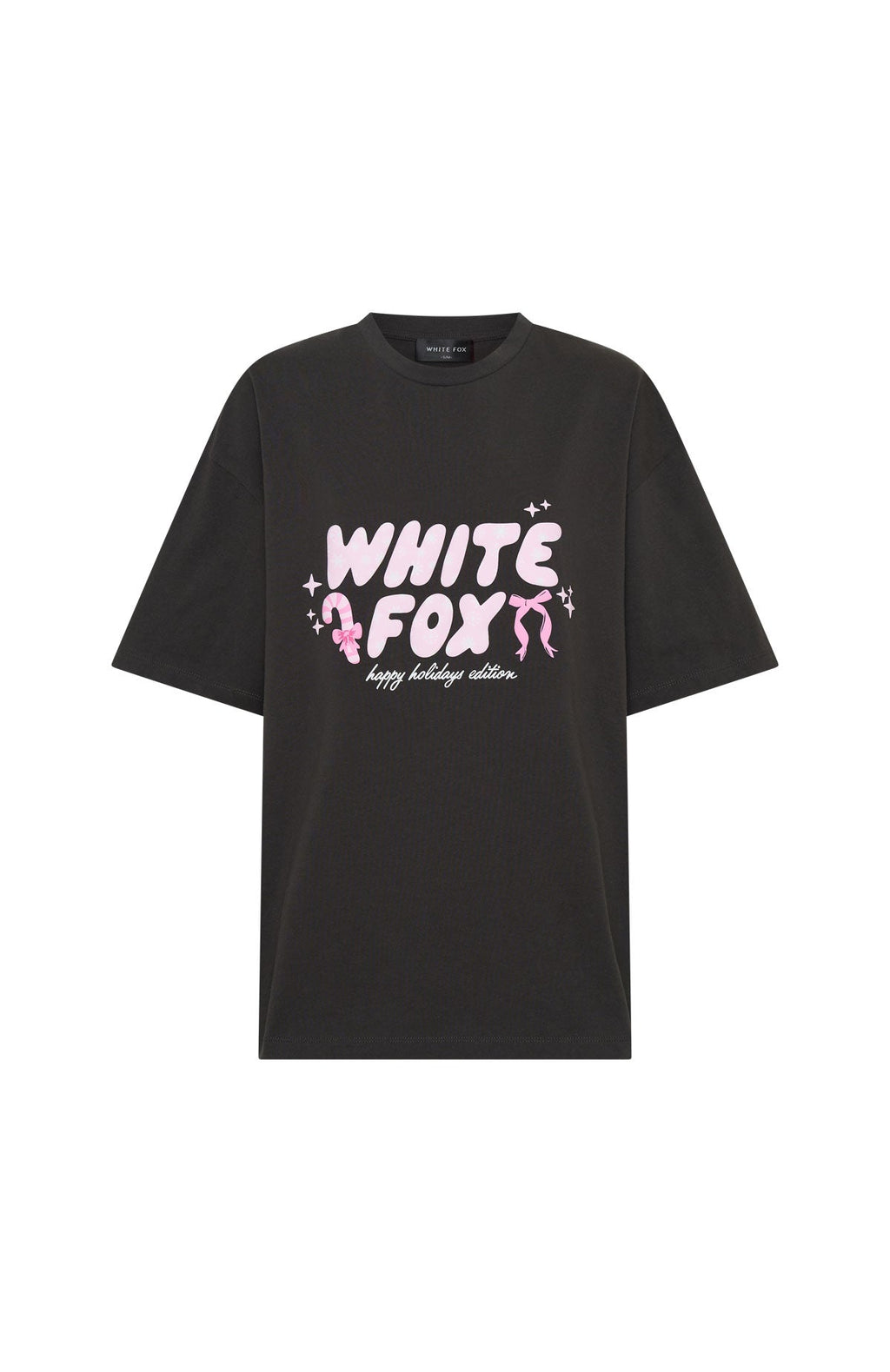 Christmas Feeling Oversized Tee Charcoal