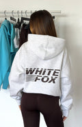Name Of The Game Oversized Hoodie Grey Marle